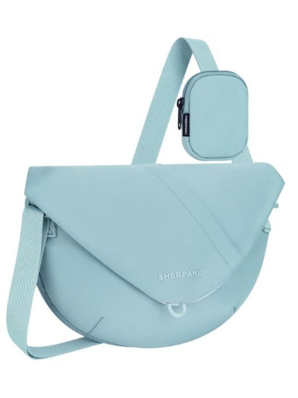 NWT Sherpani Milli Crossbody Blue (SURF) RFID WATER BOTTLE + NEW $70